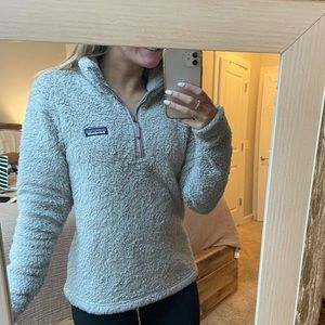 Patagonia Gray Fleece Pullover